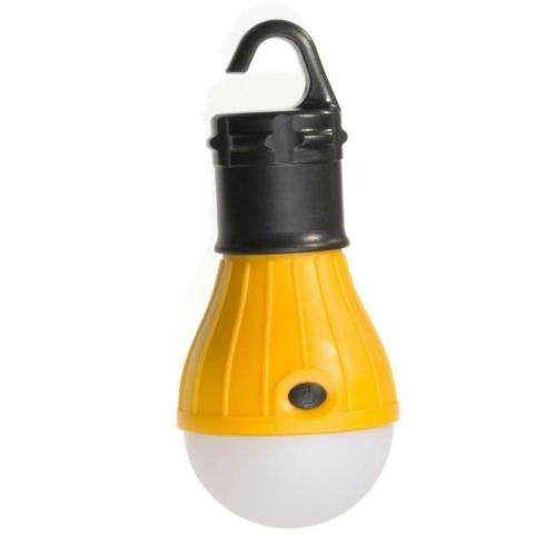 Camping 3 LED Lantern Outdoor Emergency Tent Lamp Light Bulb with Hanging Hook