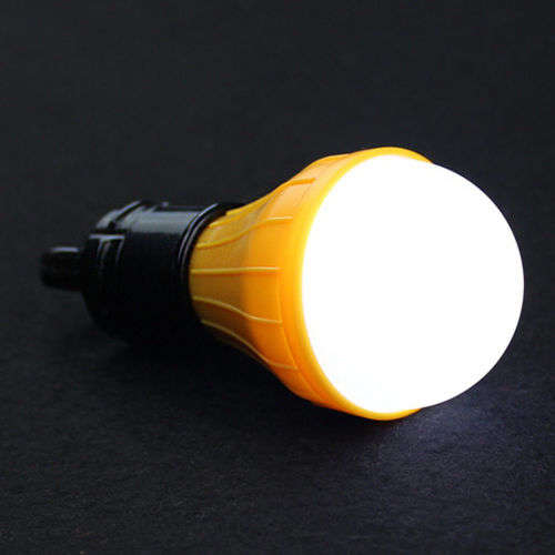 Camping 3 LED Lantern Outdoor Emergency Tent Lamp Light Bulb with Hanging Hook