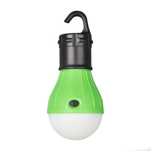 Camping 3 LED Lantern Outdoor Emergency Tent Lamp Light Bulb with Hanging Hook