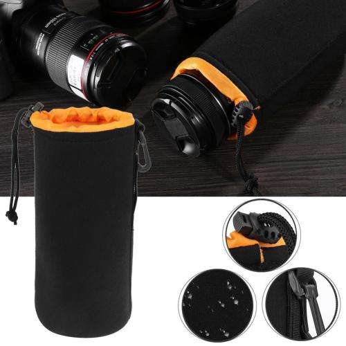 Waterproof Neoprene Lens Pouch Bag Protective Case for Digital SLR Camera EXTRA LARGE