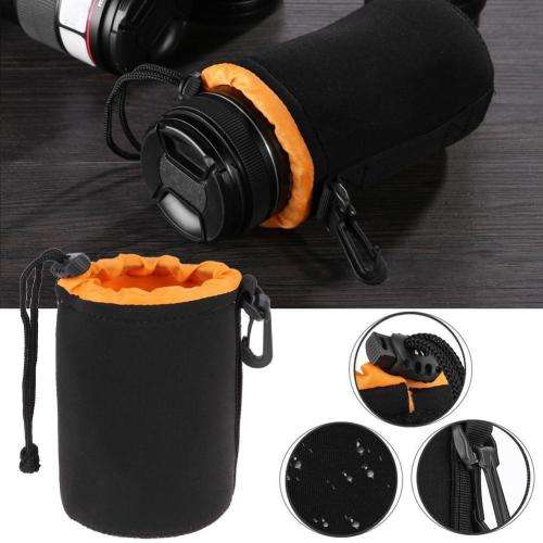 Waterproof Neoprene Lens Pouch Bag Protective Case for Digital SLR Camera MEDIUM