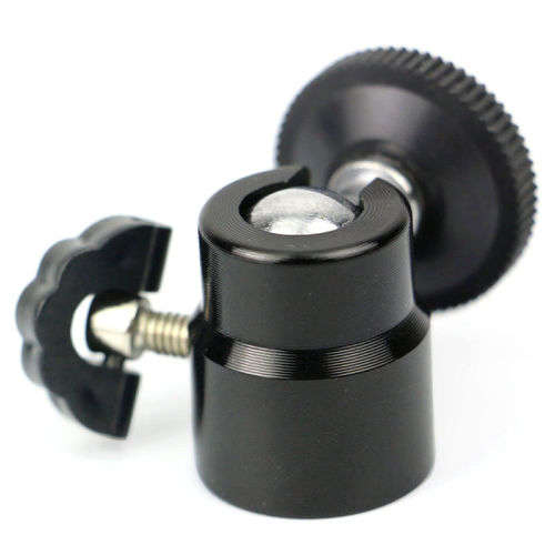 Mini 1/4` 360 Swivel Ball Head Screw Tripod DSLR Ballhead Stand For Camera
