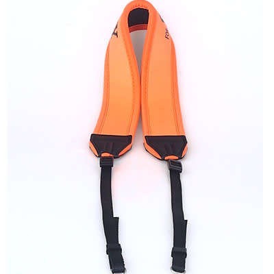 Neoprene Orange Neck Strap for Sony Cameras