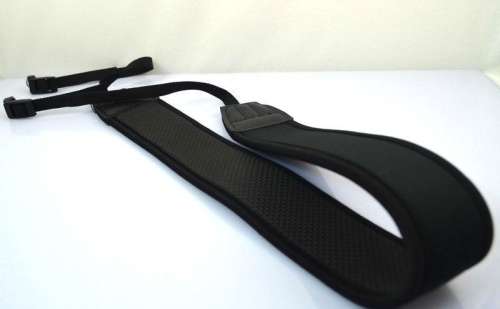 Neoprene Black Neck Strap for Sony Cameras