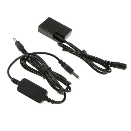 USB POWERED ACK-E18 AC Adapter for Canon 200D 250D 77D 750D 760D (For LP-E17 Battery)