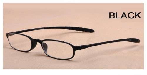 Reading Glasses Black Plastic flexiframe 1.50