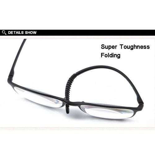 Reading Glasses Black Plastic flexiframe 1.50