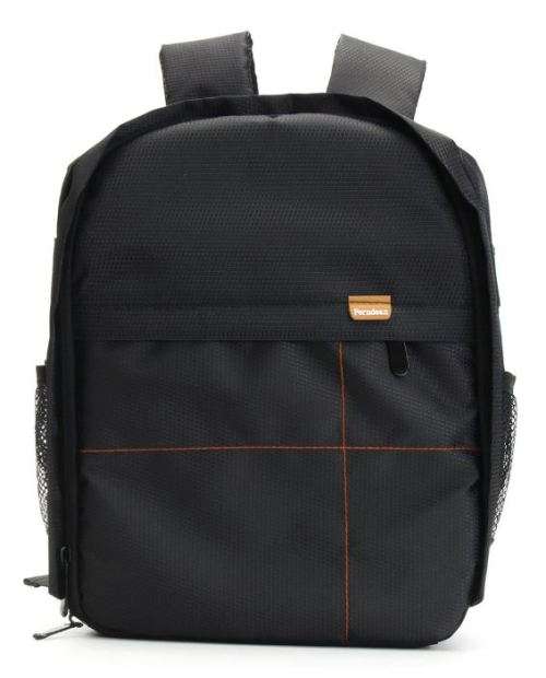 Camera Bag Backpack Waterproof DSLR Case (ORANGE INNER) S