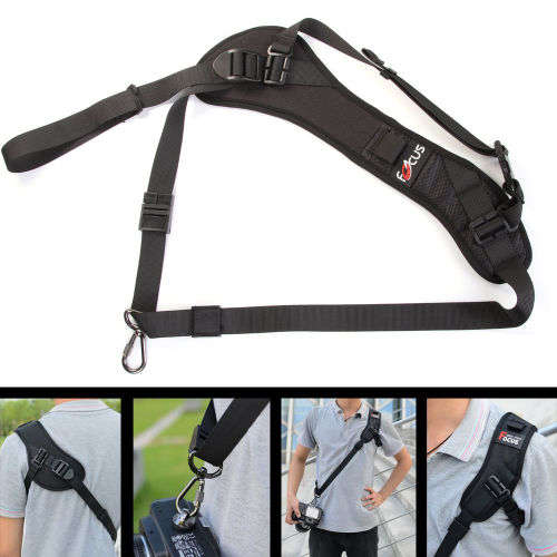 F-1 Focus Sling Quick Rapid Strap Adjustable Padded Shoulder Sling f DSLR Camera