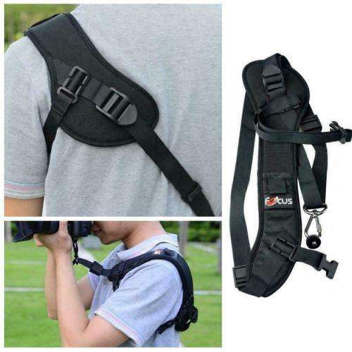 F-1 Focus Sling Quick Rapid Strap Adjustable Padded Shoulder Sling f DSLR Camera