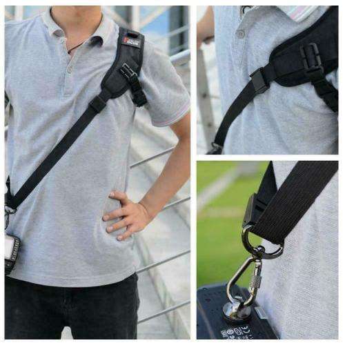 F-1 Focus Sling Quick Rapid Strap Adjustable Padded Shoulder Sling f DSLR Camera