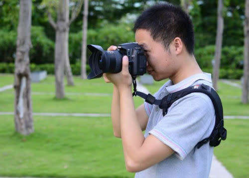 F-1 Focus Sling Quick Rapid Strap Adjustable Padded Shoulder Sling f DSLR Camera