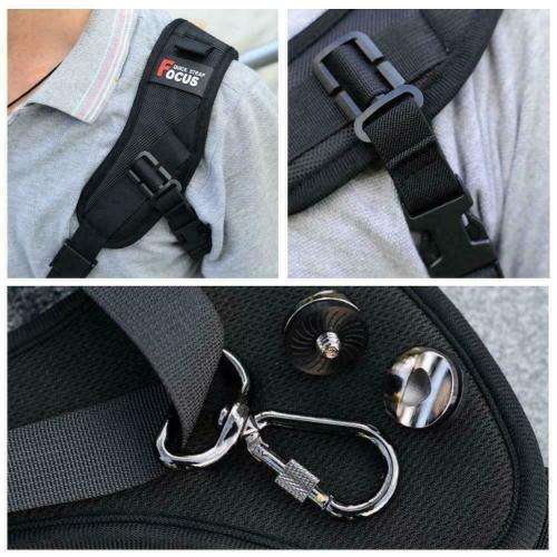 F-1 Focus Sling Quick Rapid Strap Adjustable Padded Shoulder Sling f DSLR Camera