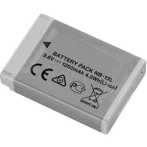 NB-13L Battery For (Canon G1X MARK III G5X G7X G7X II G9X SX620 SX720 SX730))