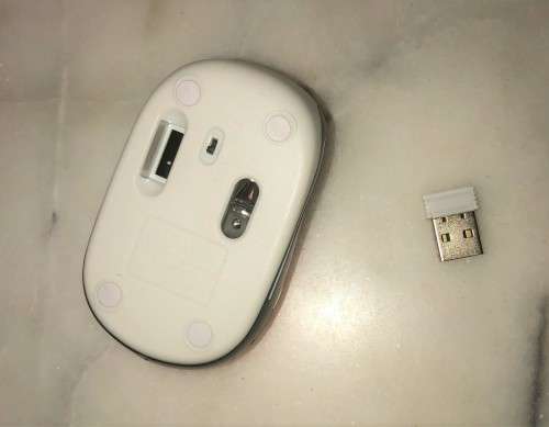 Small 2.4GHz Wireless Cordless Optical Mouse USB Receiver for PC Laptop