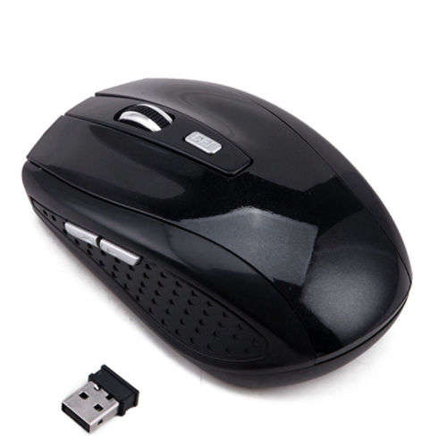2.4GHz Wireless Cordless Optical Mouse USB Receiver for PC Laptop