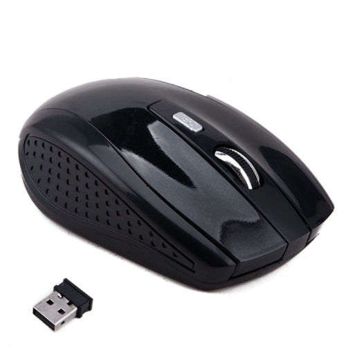 2.4GHz Wireless Cordless Optical Mouse USB Receiver for PC Laptop