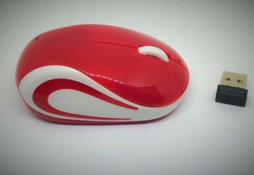 Small 2.4GHz Wireless Cordless Optical Mouse USB Receiver for PC Laptop
