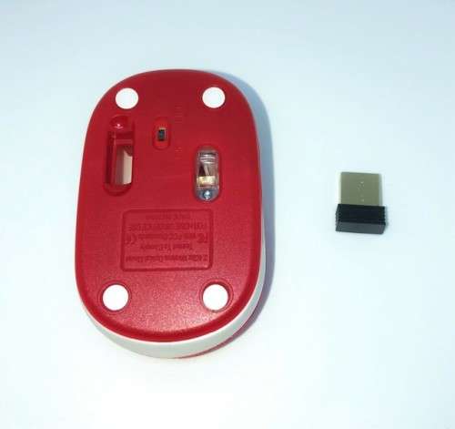 Small 2.4GHz Wireless Cordless Optical Mouse USB Receiver for PC Laptop