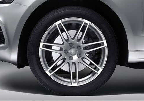 Set of 4 WHEEL CENTER CAPS 68mm / 58mm for AUDI GREY