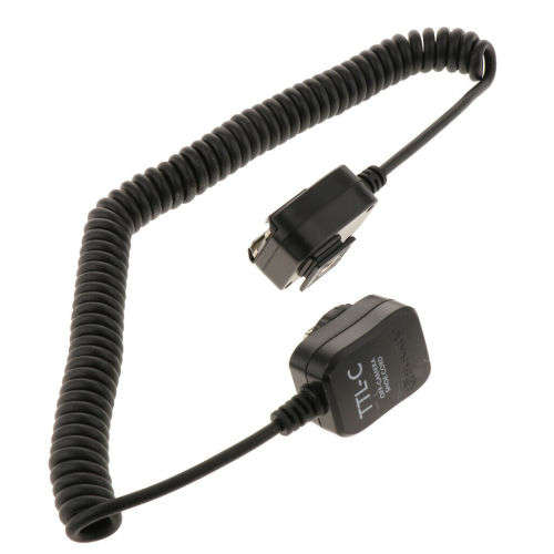 TTL Off Camera Hot Shoe Flash Sync Cable Cord For Canon