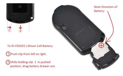 IR Remote: RC-6 for Canon - with pouch