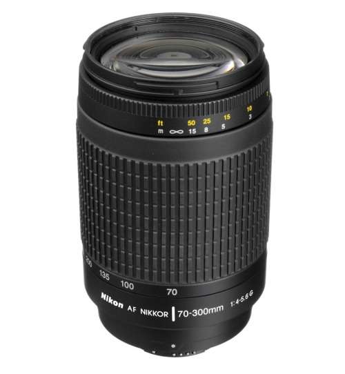 Nikon AF Nikkor 70-300mm f/4-5.6 G Telephoto Zoom lens for Nikon DSLR Cameras