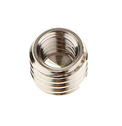 1/4'' Male to 3/8'' Male Tripod Thread Screw Adapter (head cutting for Screwdriver)