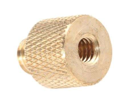 1/4` Female to 3/8` Male Tripod Screw Thread Adapter Bronze