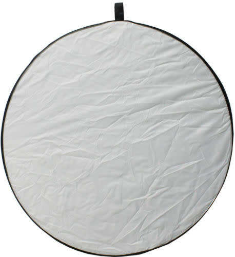 2-in-1 Circular Reflector 60cm (Silver & White)