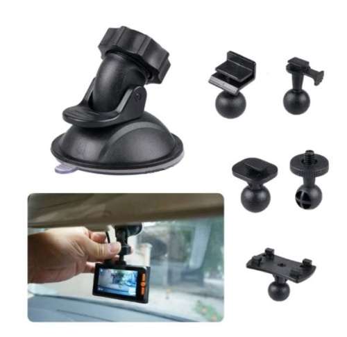 Windshield Suction Cup For GPS / Camera / Video Recorder on with 5 Types Adapter 360 Degrees
