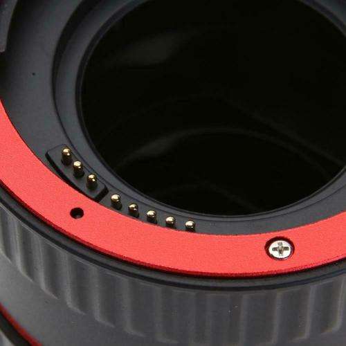 Macro Extension Tube Set for Canon EOS Cameras (Metal Mount)