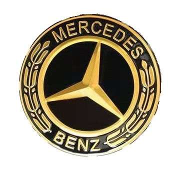 4x 75mm Wheel Centre Cap for Mercedes Benz