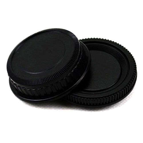 ear Lens Cap & Body Dust Cap Set for Pentax K Mount SLR DSLR Camera PK