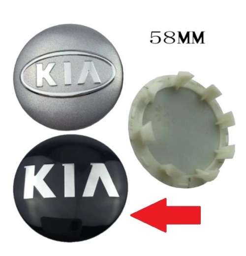4pcs 58mm Car Wheel Center Caps Rim Hubcaps For For KIA Cerato Sportage R K2 K3 K5