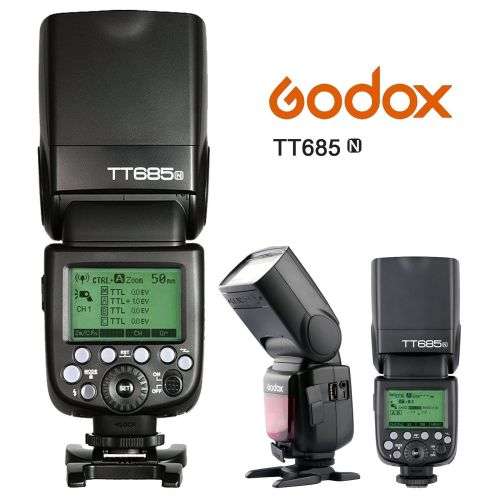 Godox Thinklite TTL TT685N Camera Flash High Speed 1/8000s Optical Transmission for NIKON