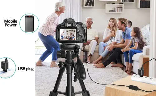 Power Bank LP-E10 USB Cable DR-E10 ACK-E10 DC Coupler for Canon EOS 1200D 1300D 1500D X50 - X90 T5&6