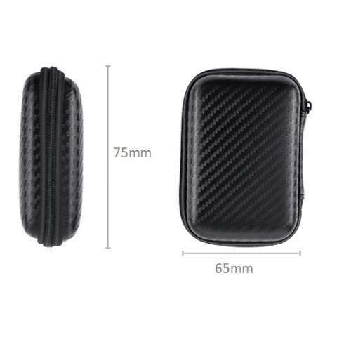 Portable Pocket Zipper Storage Bag For Headphone Earphone Earbuds TF SD Card