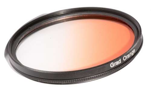 Graduated Orange ND Filter - 58mm Filter Thread
