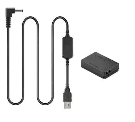 Power Bank LP-E12 USB Cable DR-E12 ACK-E12 DC Coupler for Canon EOS M M2 M10 M100 M200 M50 M50 MK 2