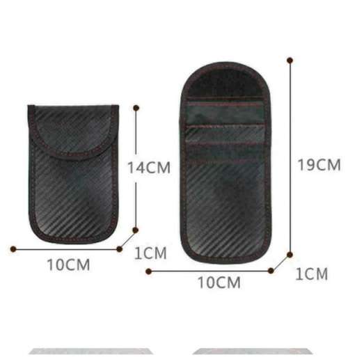 RFID Signal Blocker Case Fob Pouch for Car Key