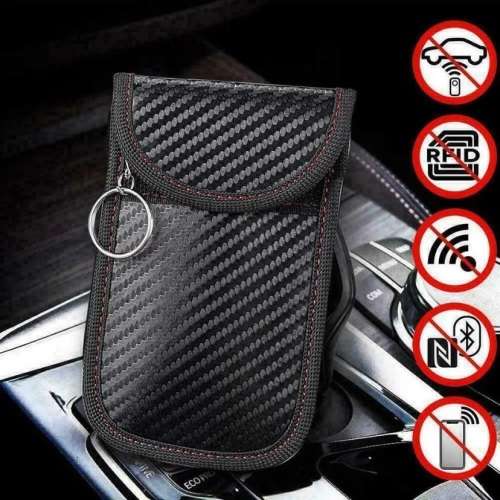 RFID Signal Blocker Case Fob Pouch for Car Key