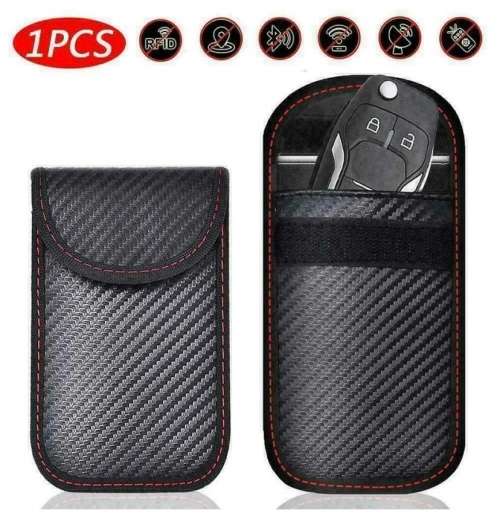 RFID Signal Blocker Case Fob Pouch for Car Key