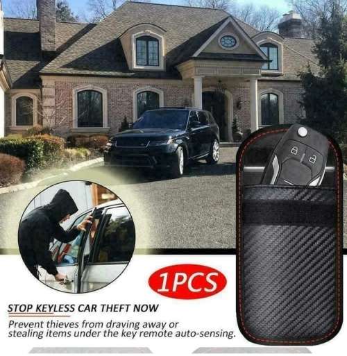 RFID Signal Blocker Case Fob Pouch for Car Key