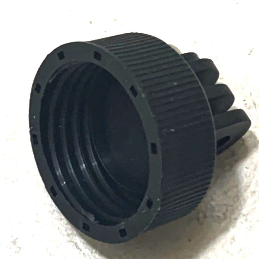 Plastic Bottle Cap Mount Tripod Adapter Holder For GOPRO HERO5 4 3 2 1 SJCAM (Black)