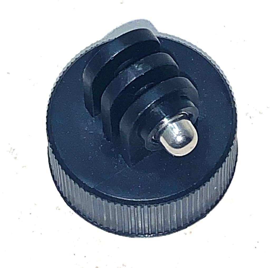 Plastic Bottle Cap Mount Tripod Adapter Holder For GOPRO HERO5 4 3 2 1 SJCAM (Black)