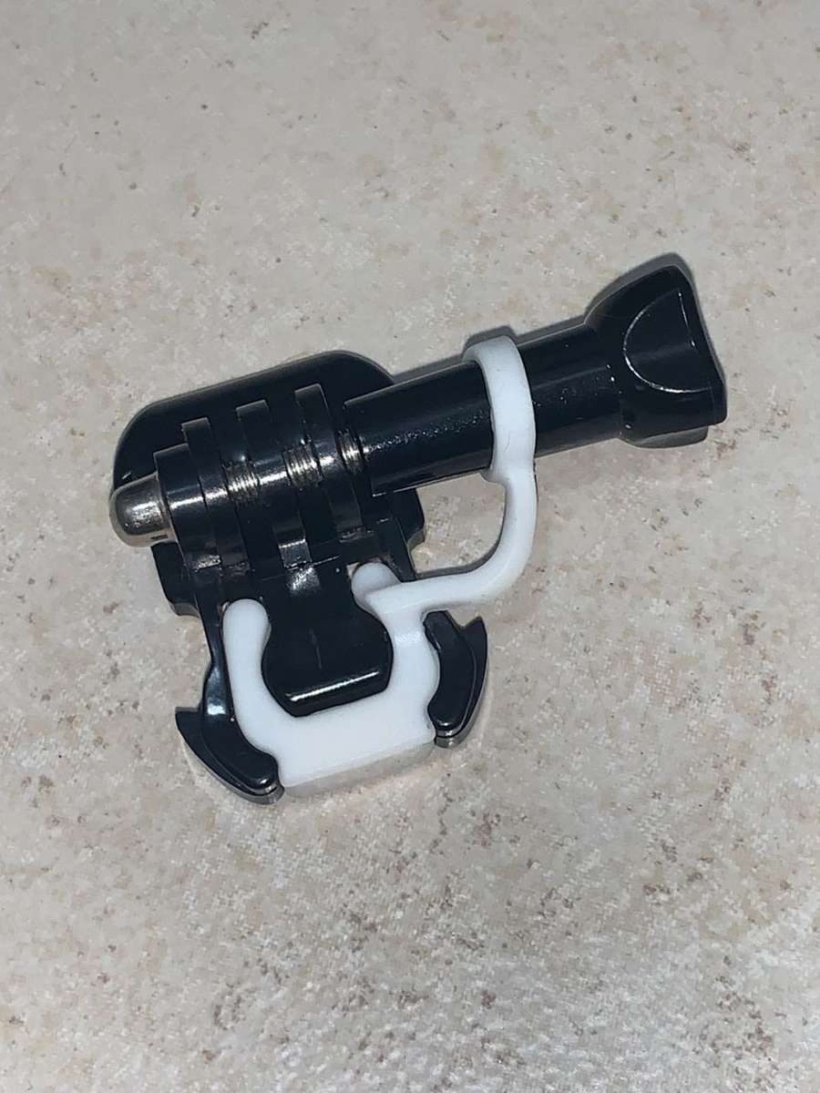 Silicone Soft Anti-loss Lock Catch for Mount Base Adapter for GoPro Hero, Sports Cams (White)