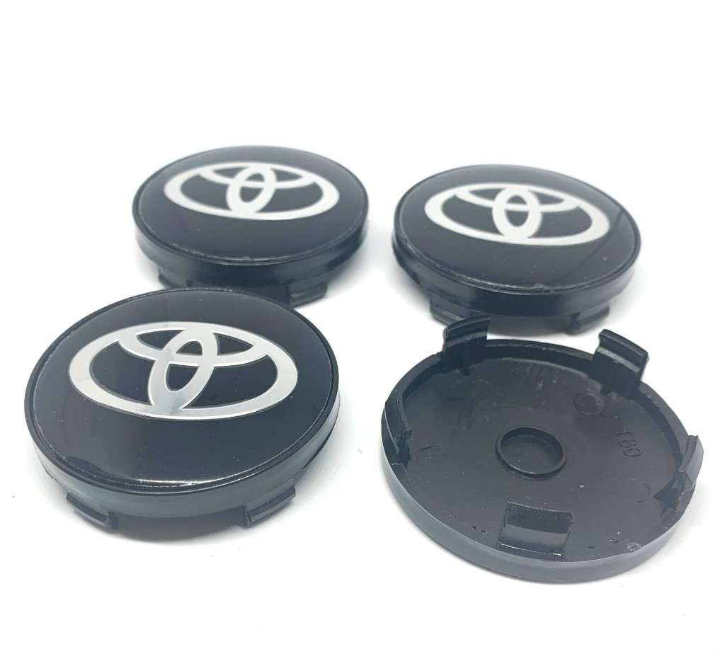 4x 60mm Replacement Hub Wheel Centre Caps for TOYOTA