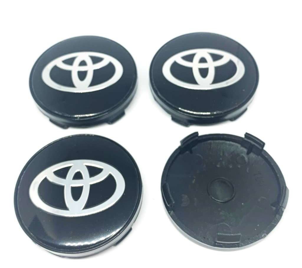 4x 60mm Replacement Hub Wheel Centre Caps for TOYOTA