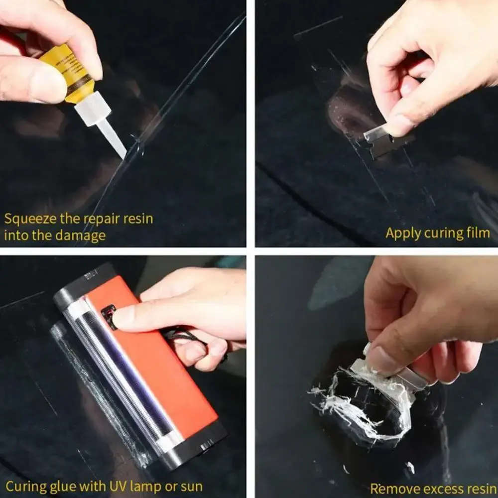DIY Car Windshield Crack Repair Kit